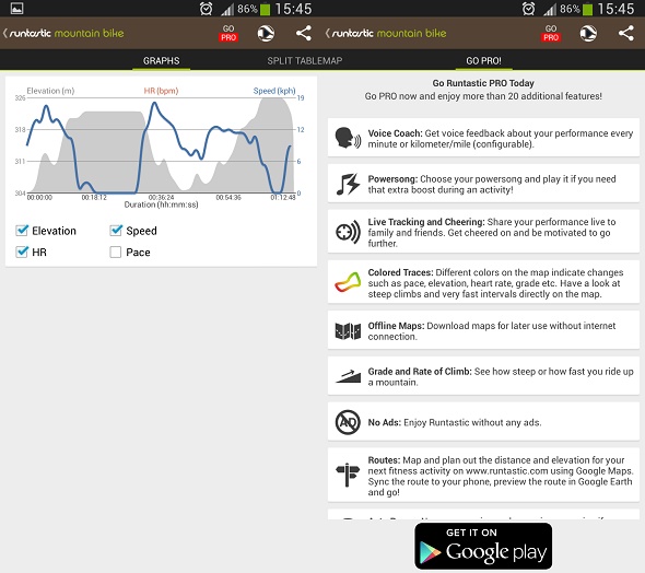 Runtastic Mountain Bike